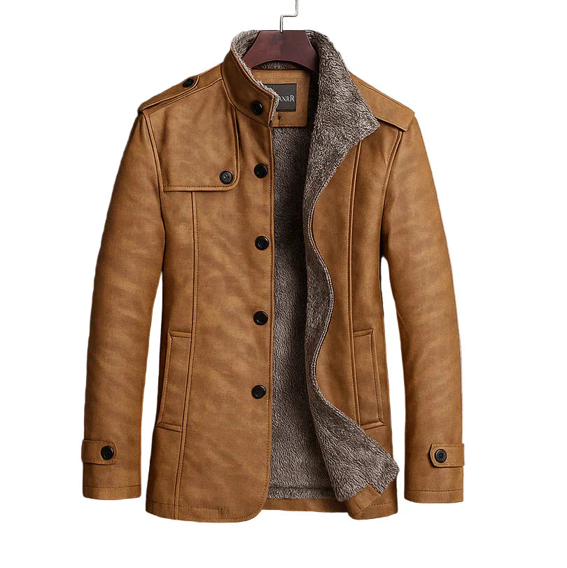 Elegantná Suedová Bunda