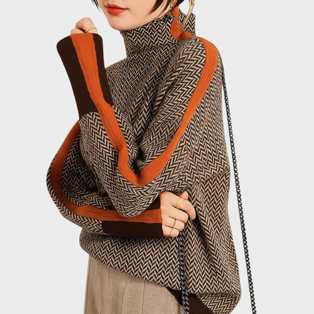 Irma | Pulóver s vysokým golierom