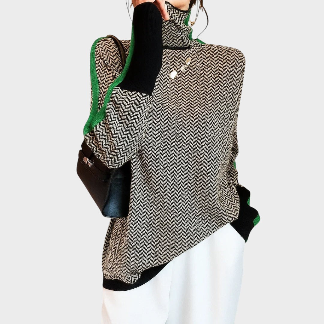 Irma | Pulóver s vysokým golierom