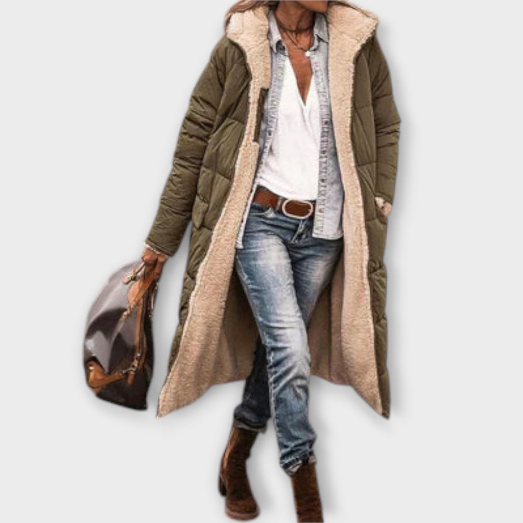 Kora ｜ Hrejivý kožušinový kabát