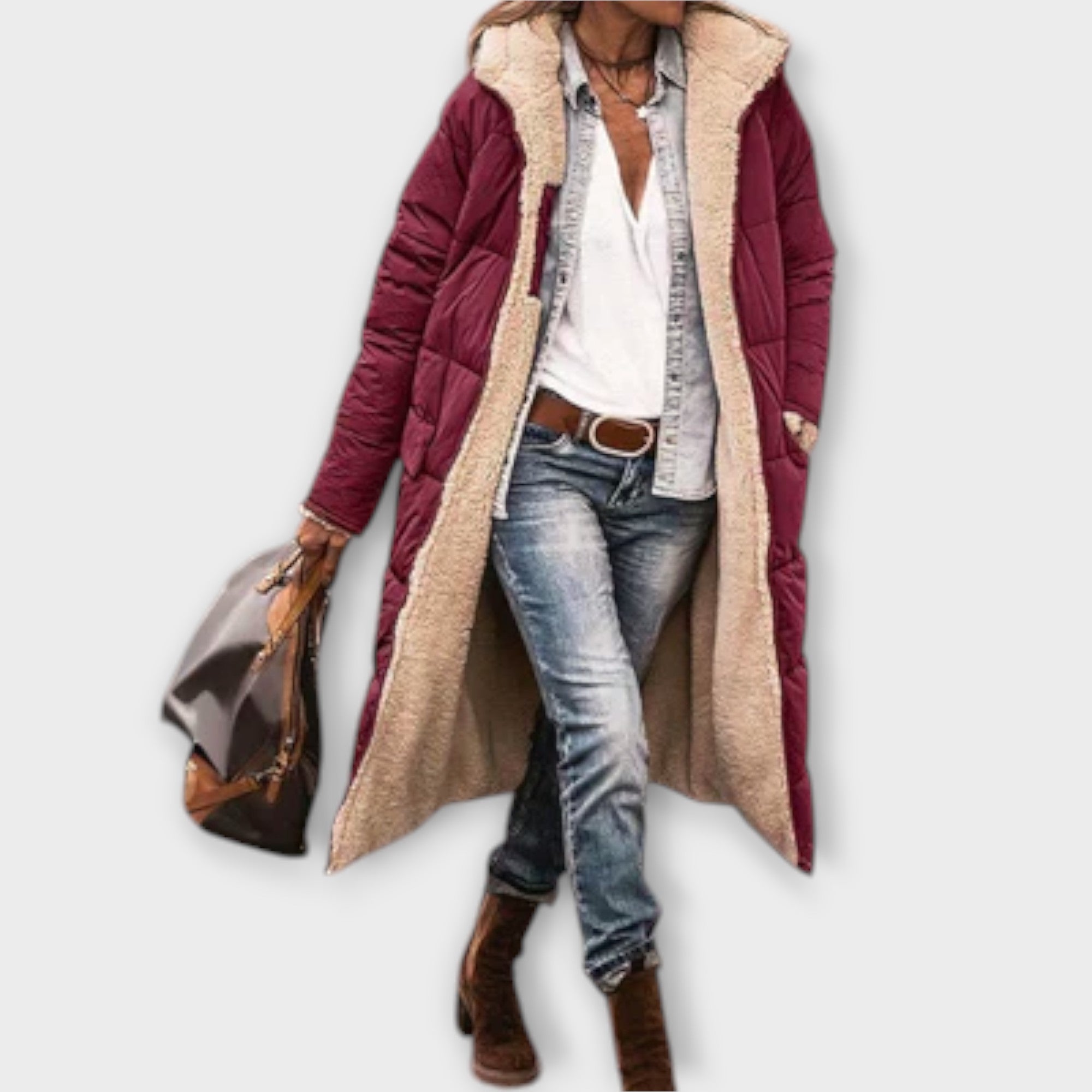 Kora ｜ Hrejivý kožušinový kabát