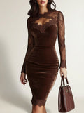 Nadia - Mini šaty s elegantnou čipkou