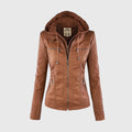 KAROLINE™ Štýlová a jedinečná kožená bunda