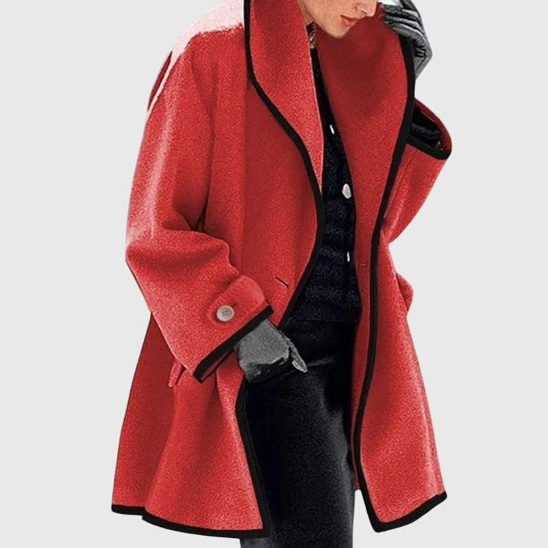 Maria™ - Elegantná a Trendy Fleece Bunda